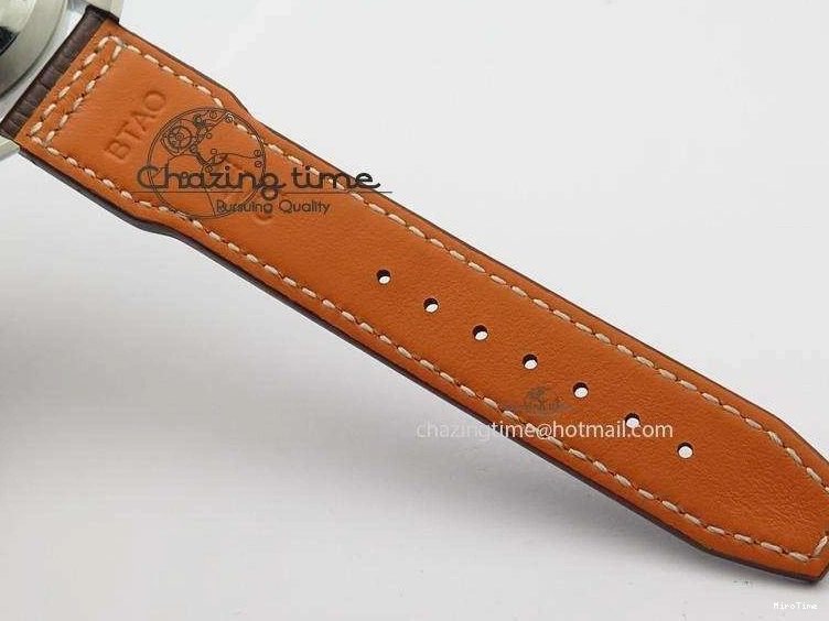 MIROTIME 0113 Youthful 2016 Pilot Chrono SS IW377719 ZF Best Edition On Brown Leather Strap A 7291